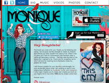 Tablet Screenshot of moniquesongbird.com